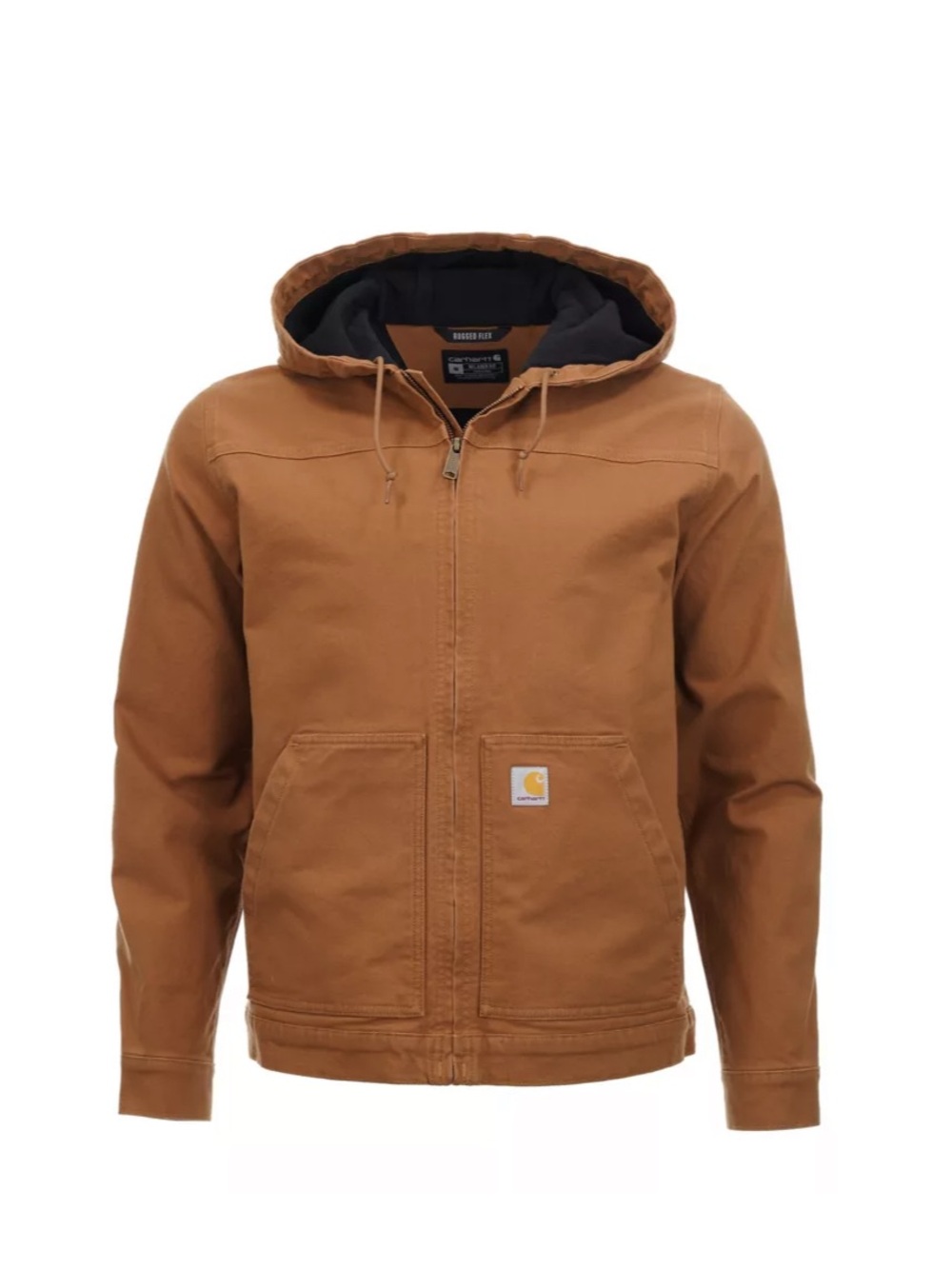 NWT Carhartt Rugged Flex Duck Fleece Lined Jacket